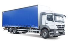 Car Hire Maesteg - 26 Tonne Curtain Side Lorry - Truck hire Maesteg