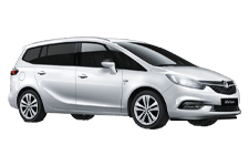 Car Hire Maesteg - Vauxhall Zafira 5 + 2 - Minibus hire Maesteg